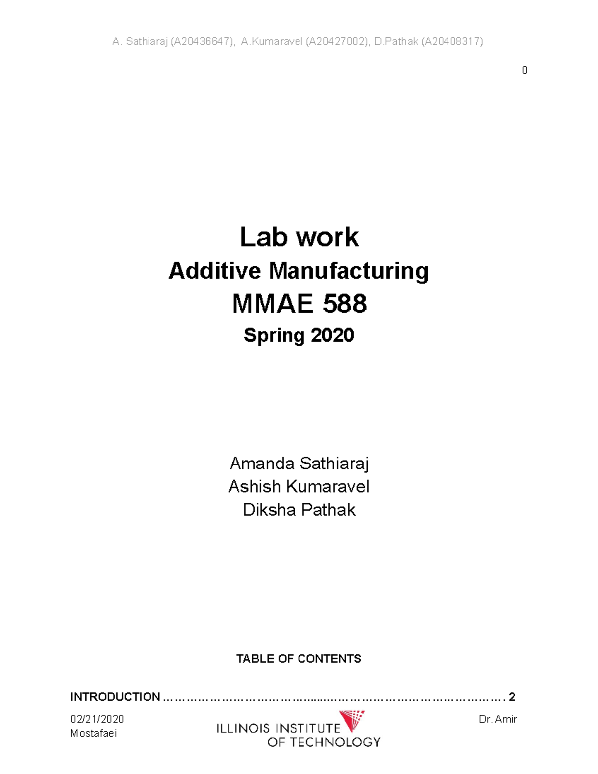 Lab work lab work description 0 lab work additive manufacturing 