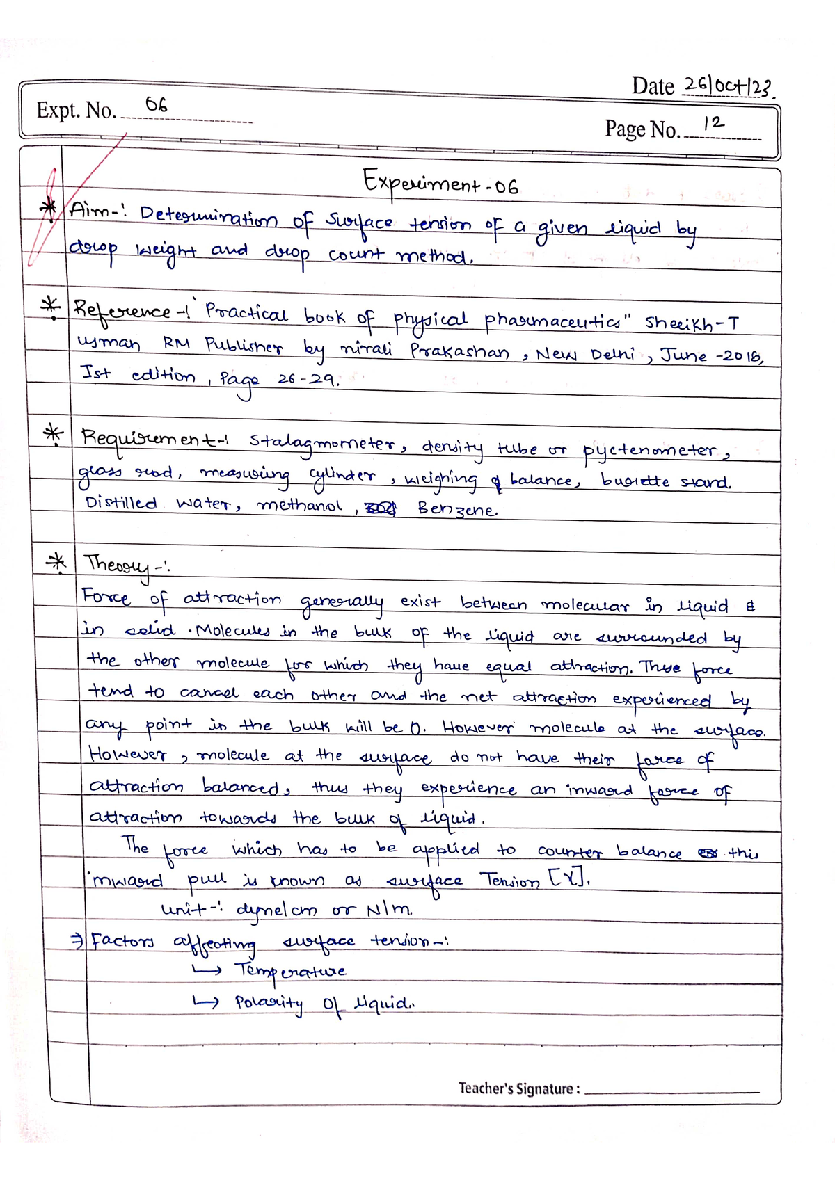 Ceutics file - Physical Pharmaceuticals I practical manual - Bachelor ...