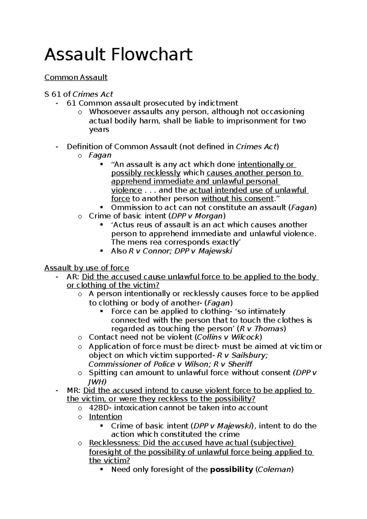 assault-flowchart-assault-flowchart-common-assault-s-61-of-crimes-act