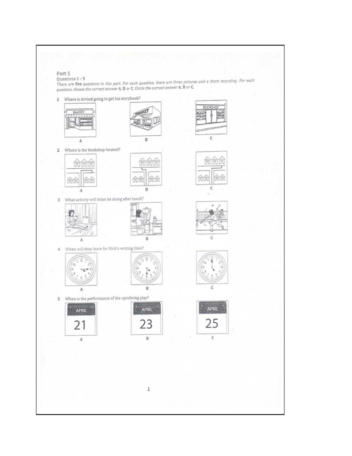best the best practice - Part 1 Questions 1 5 There are five questions ...