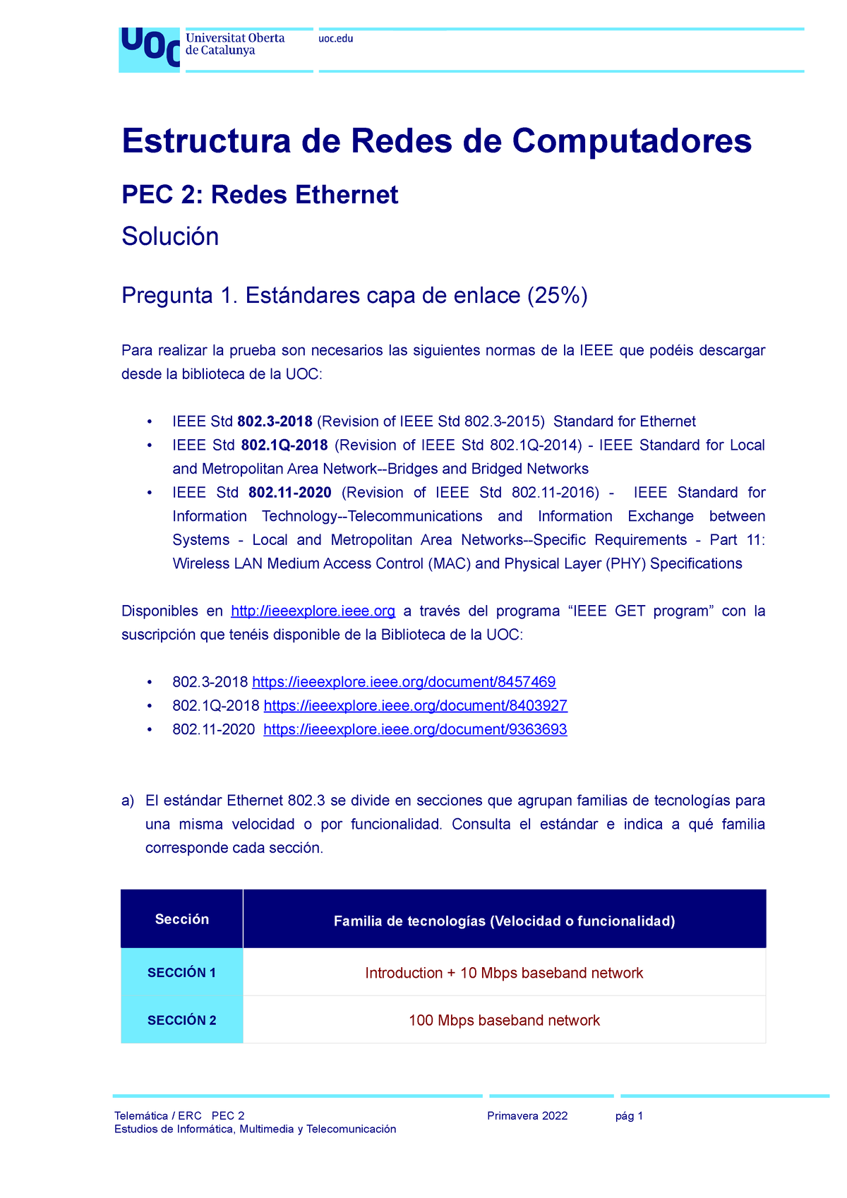 202122-S2 PEC2 Solucion - Estructura De Redes De Computadores PEC 2 ...