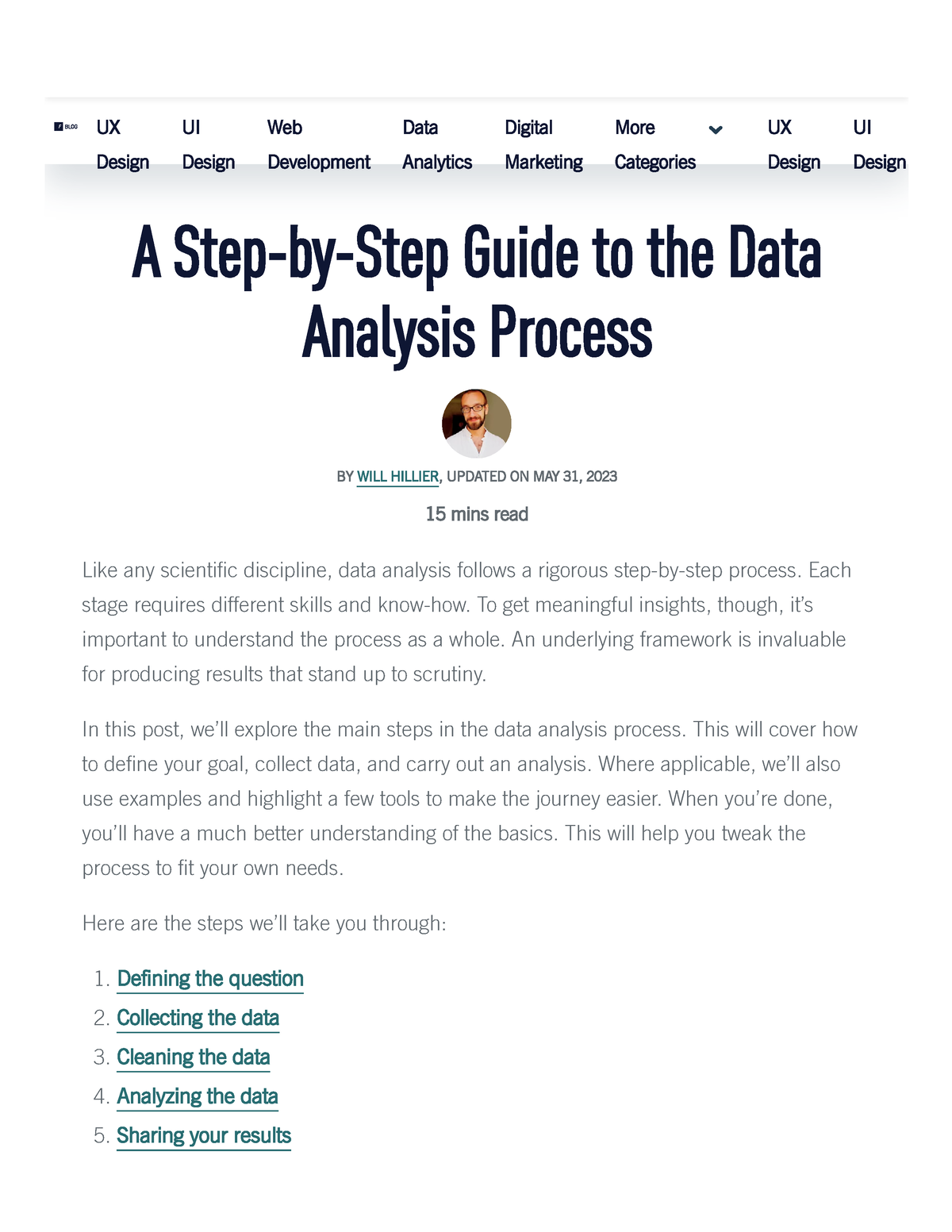 How to Analyze Data - A Step by Step Guide 