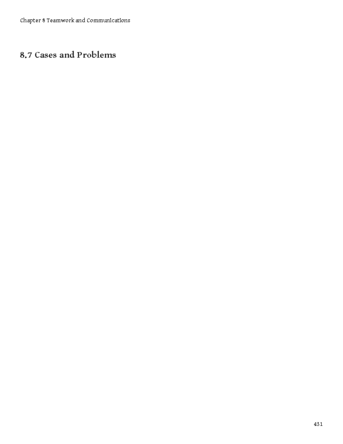 Introduction To Business 110 8 Cases And Problems 431 L E A R N I N G