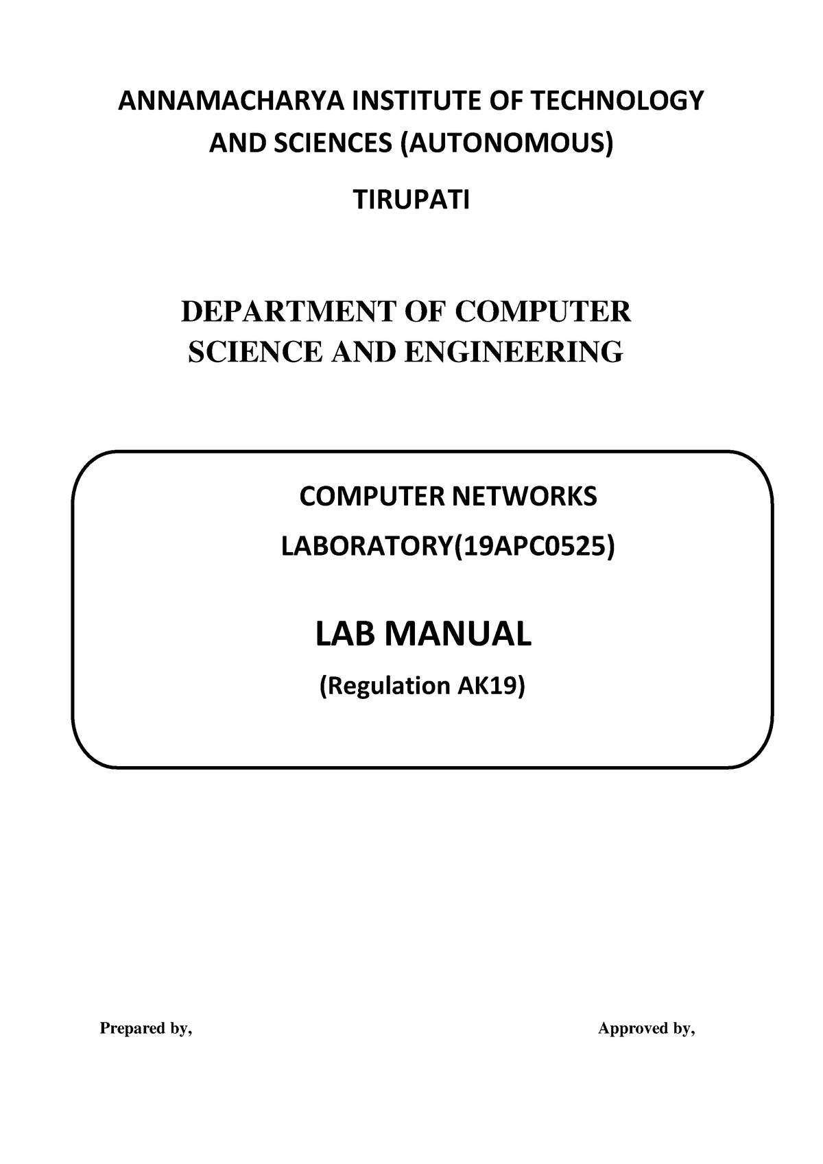 CN Lab Manual-min - Lab Manual - Computer Network - MU - Studocu