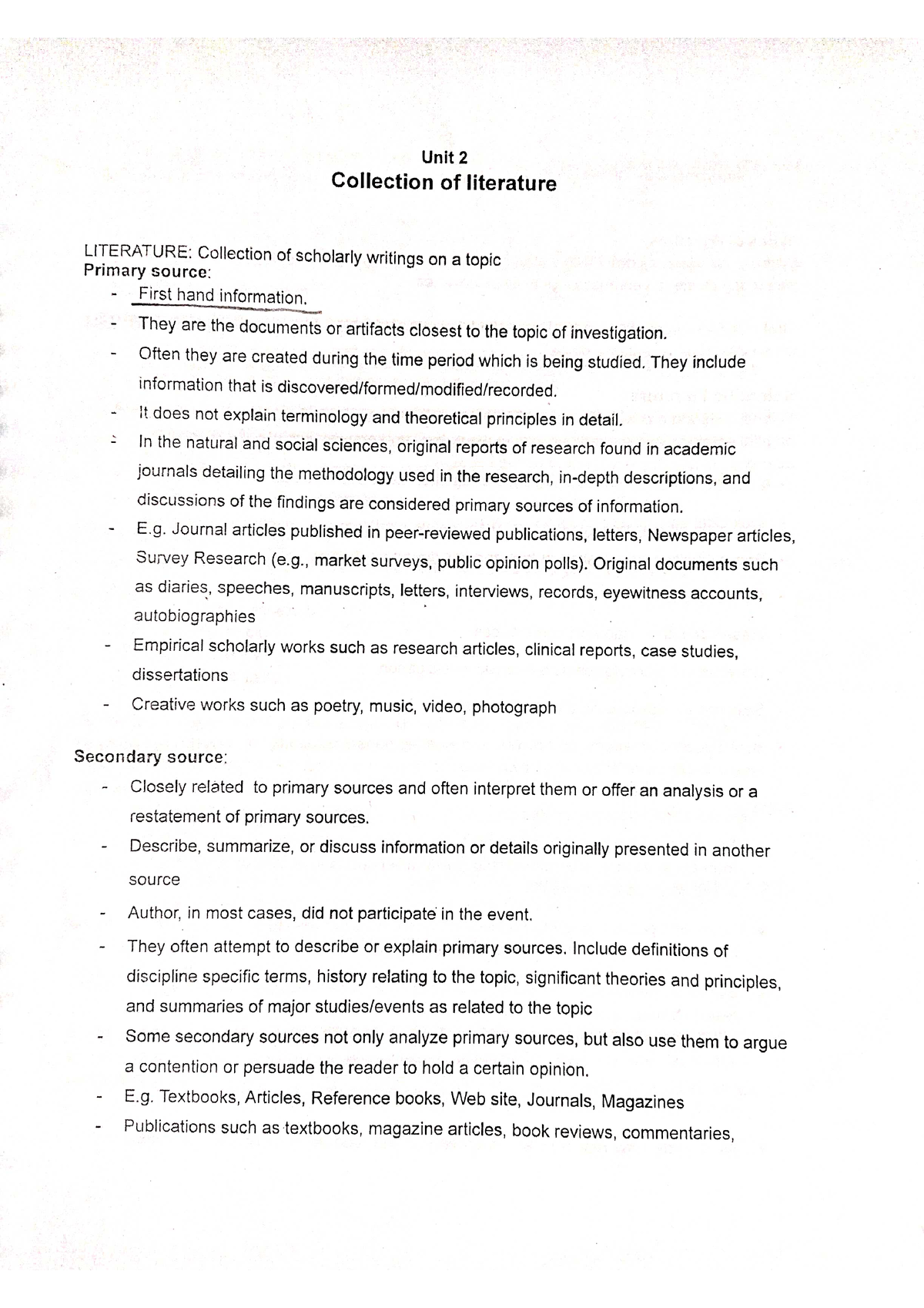 research methodology chapter 2