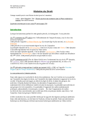 Histoire Au Droit. Cours N°2 - CAHD-bordeaux : Plan Du Cours UNJF ...