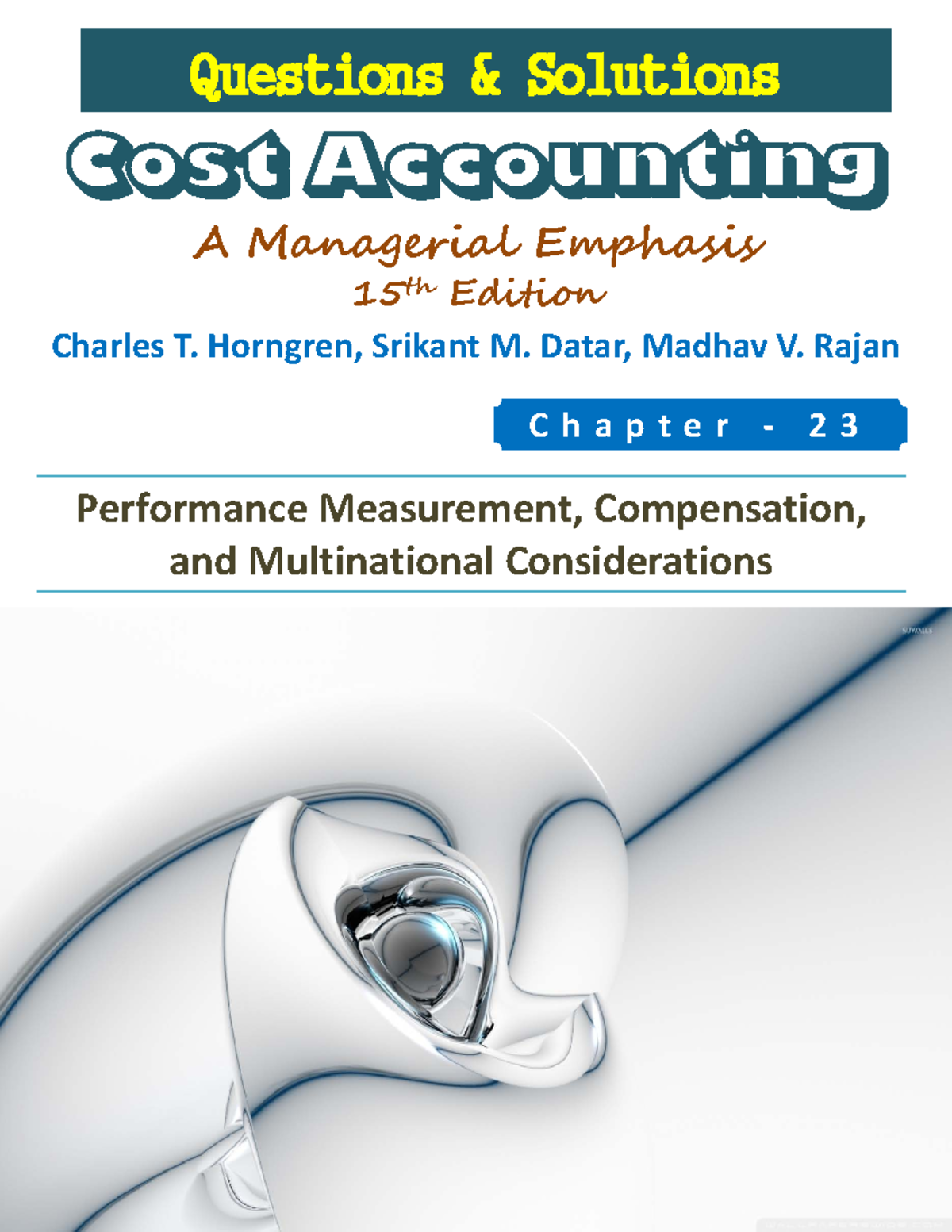 Ch23-180515172233 - Solution Manual - Cost Accounting-Horngren 15th Ed ...