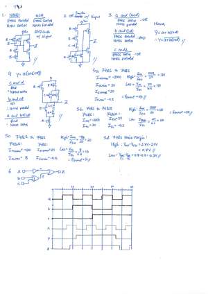 IE2104 Digital Electronics - Tutorial 1-7(1) - NANYANG TECHNOLOGICAL ...