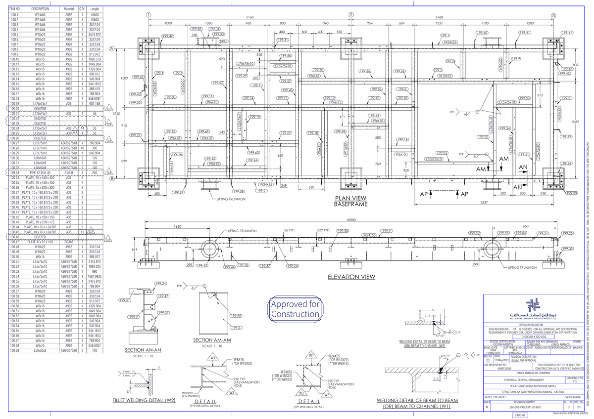 ZHI-ENG-CAD-2471-01-M01 Rev D3 03 - D E T A I L (TYP DETAIL) W W R20 ...