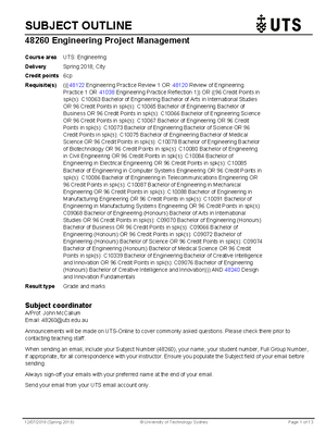 QUIZ Answer - Chapter 01 - Modern Project Management Chapter - 1 ...