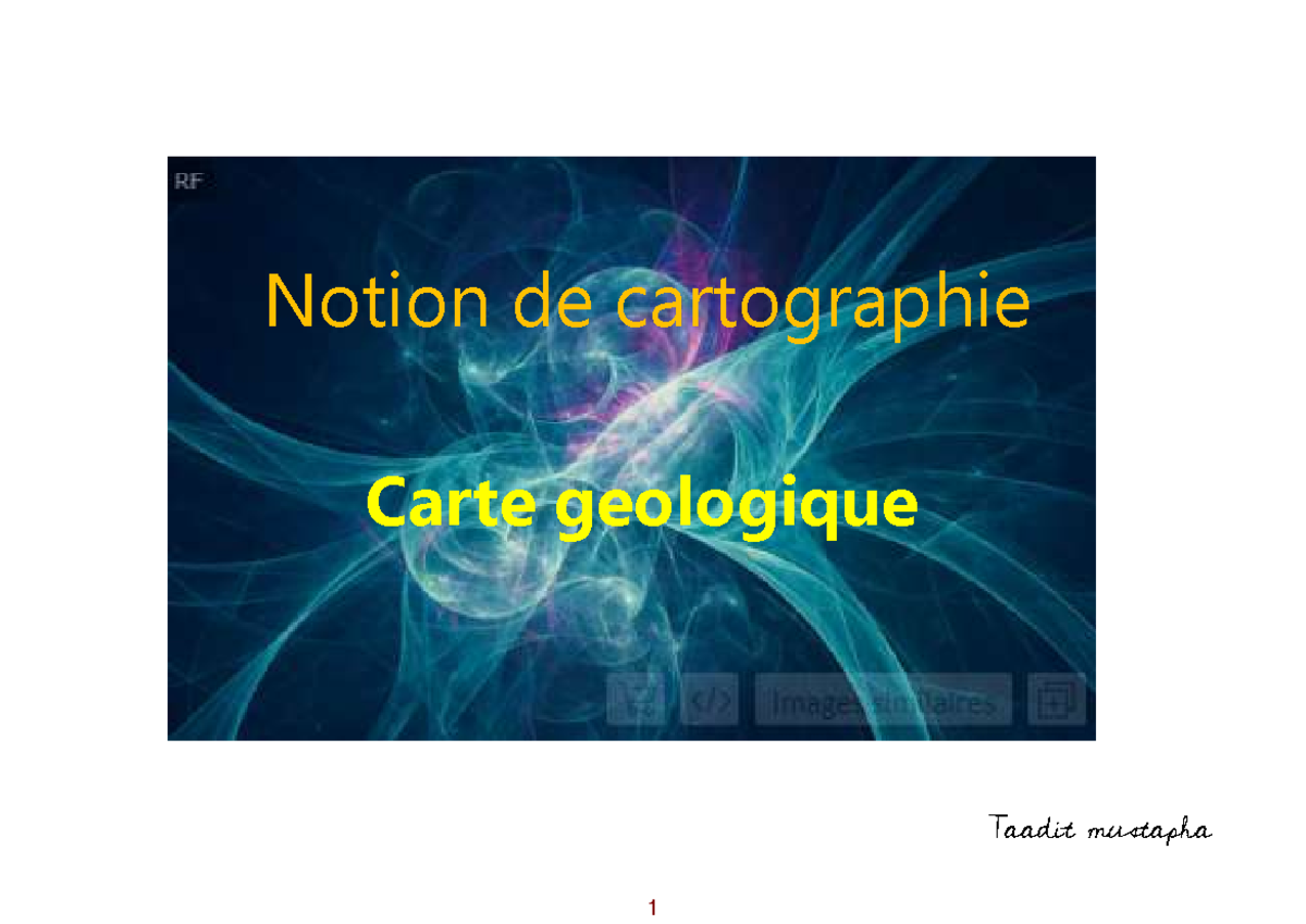 Cours De Cartographie : Comprendre la cartographie – ZQIJ