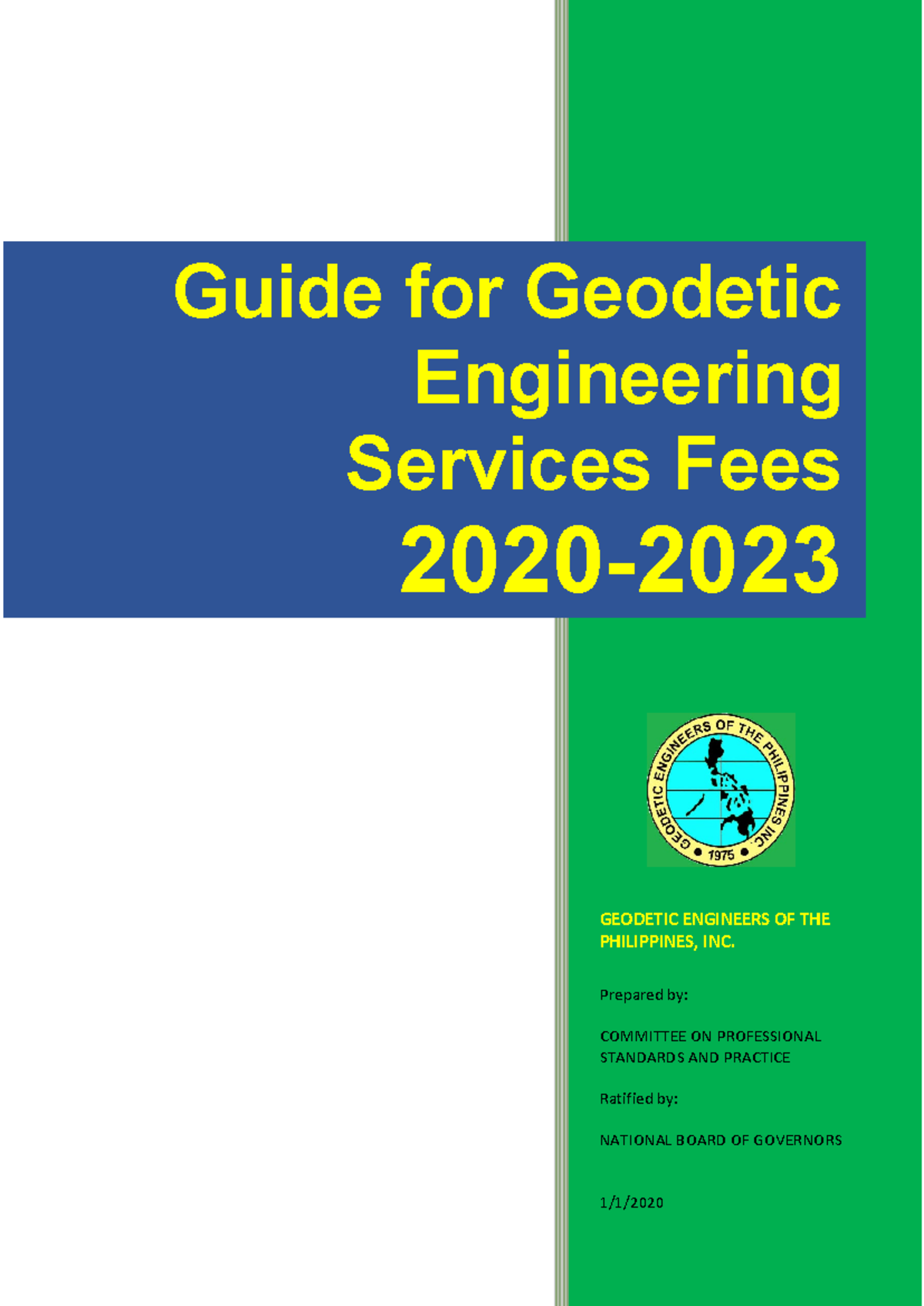 Pdfcoffee - Description - GEODETIC ENGINEERS OF THE PHILIPPINES, INC ...