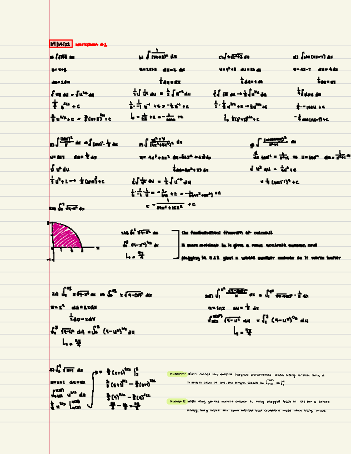 Calculus II hw - All the mylab and written hw solutions - 09/14/22 ...
