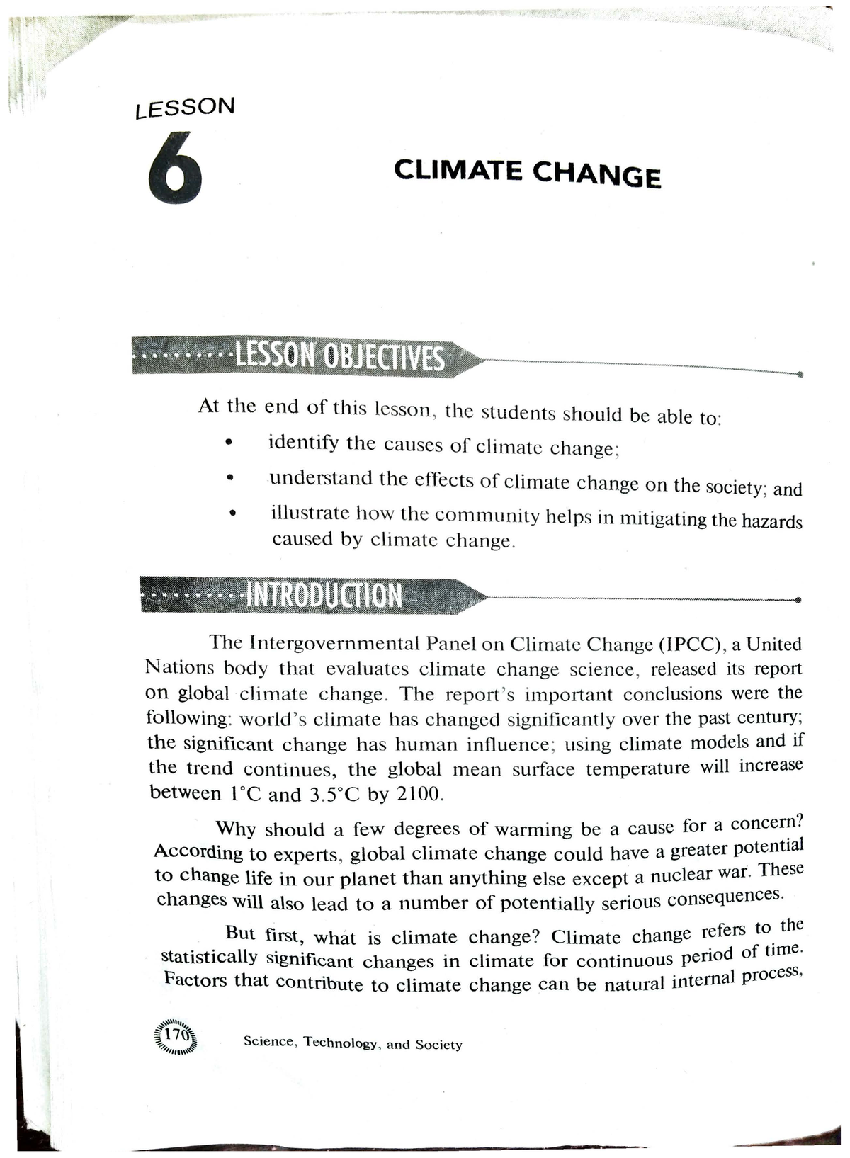 Natural Internal Process Of Climate Change