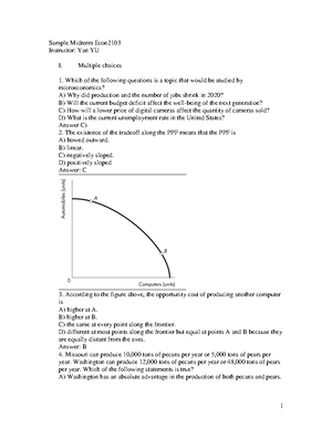 ECON2103 Midterm 2 Fall2021 (for practice) - ECON2103 – 2nd Midterm ...