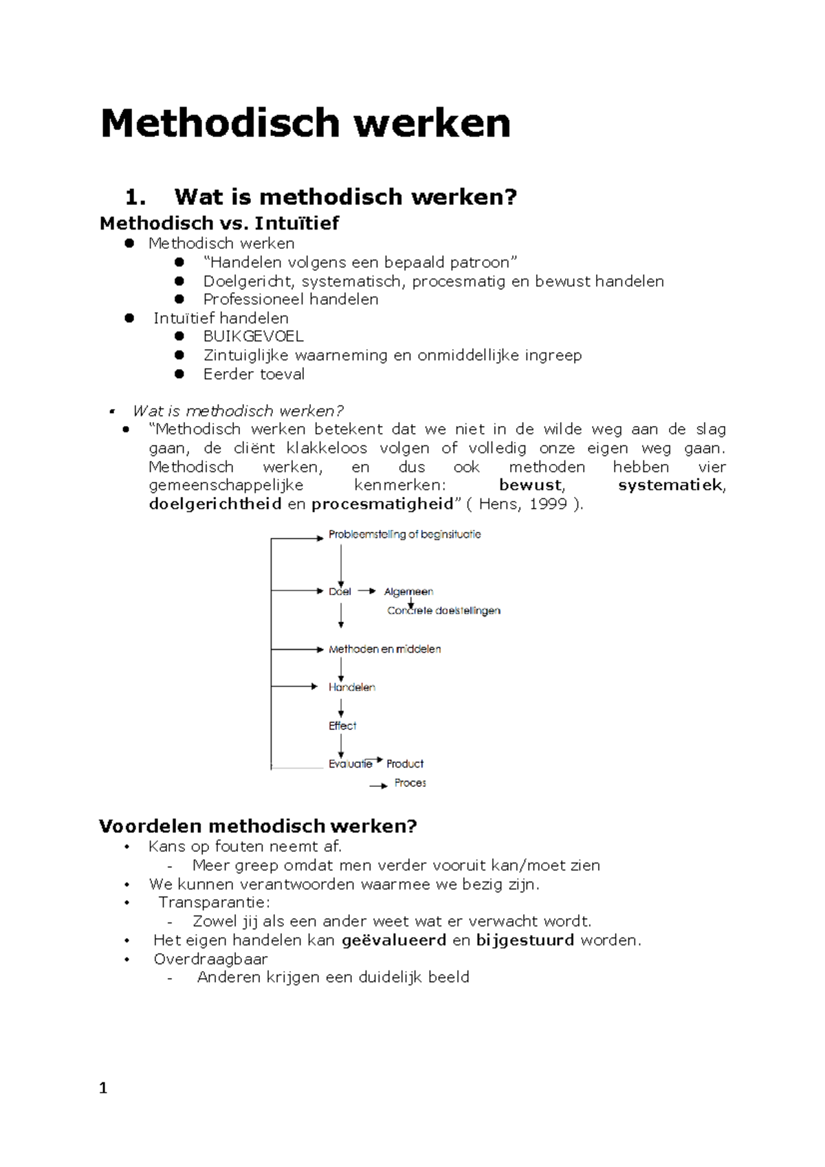 Methodisch Werken - Wat Is Methodisch Werken? Methodisch Vs. Intuïtief ...