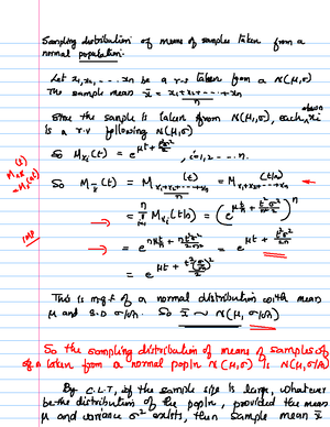 Stati sem 3 1st module - ST3CMT32 - ADVANCED STATISTICAL METHODS MODULE ...