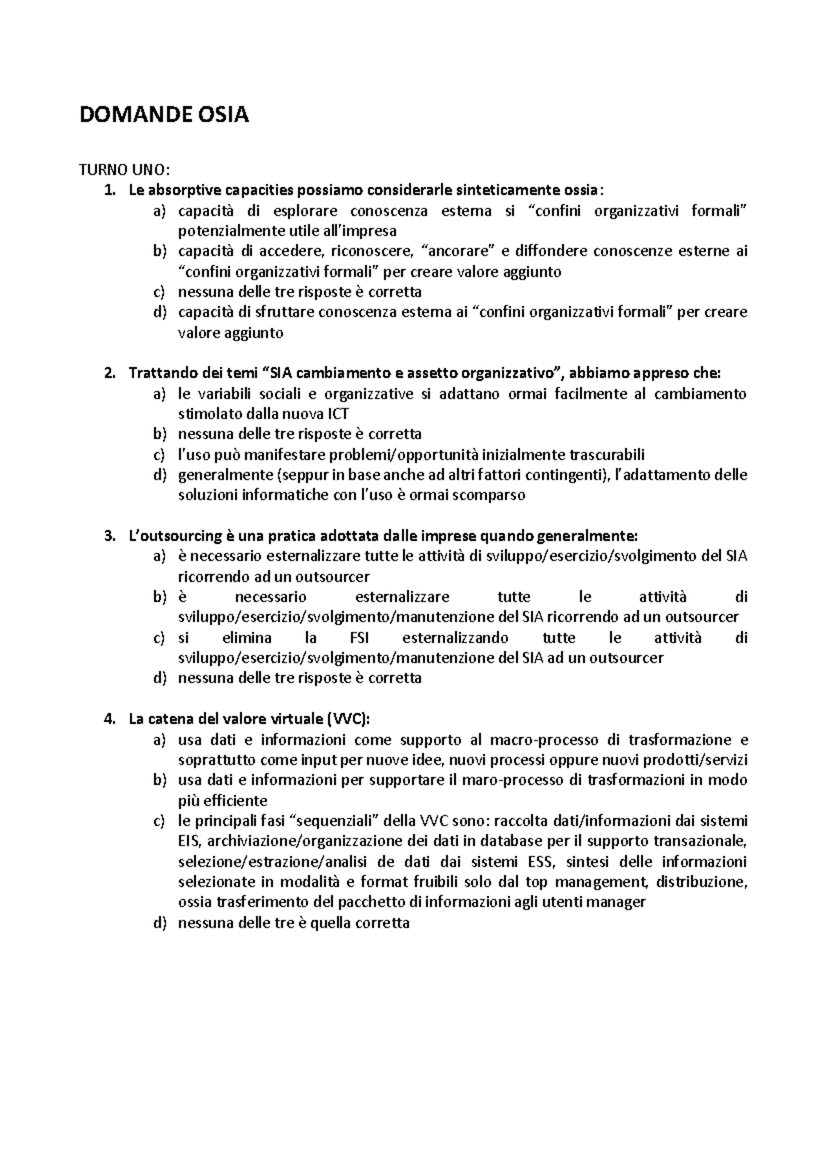 MODULO G3 COMPLETO CON TUTTE LE DOMANDE E RISPOSTE ECAMPUS | Prove d