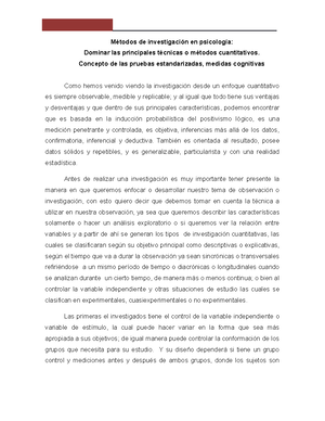 Medicion penetrante y controlada