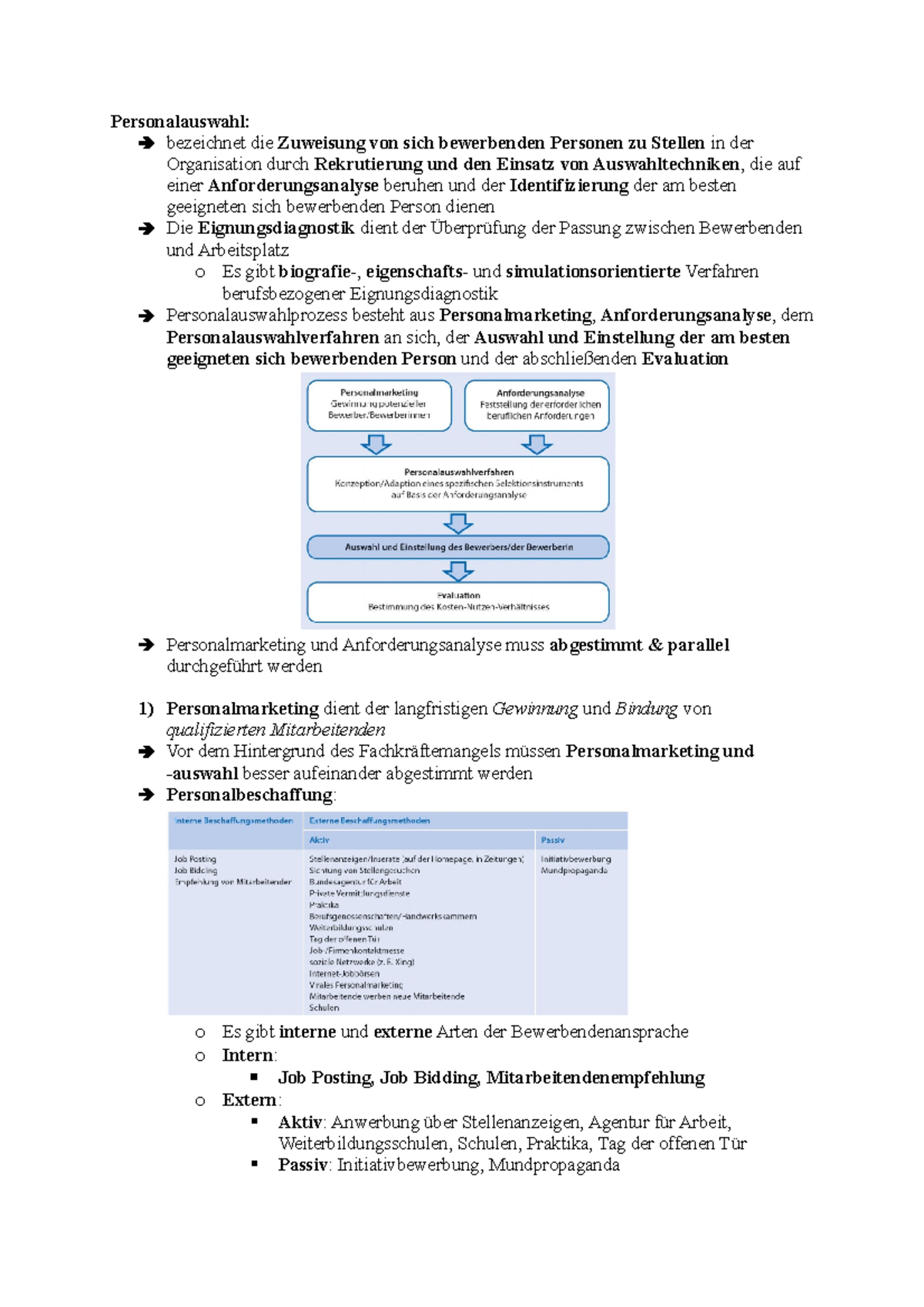 Arbeits-, Organisations- Und Personalpsychologie 4 - Personalauswahl ...