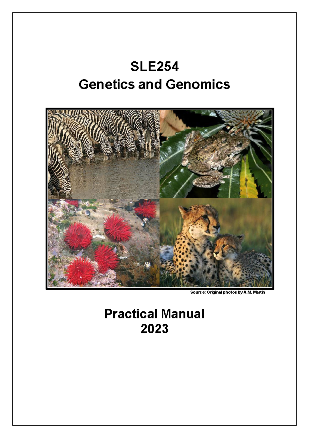 Lab manual 2023 update SLE and Genomics Source Original