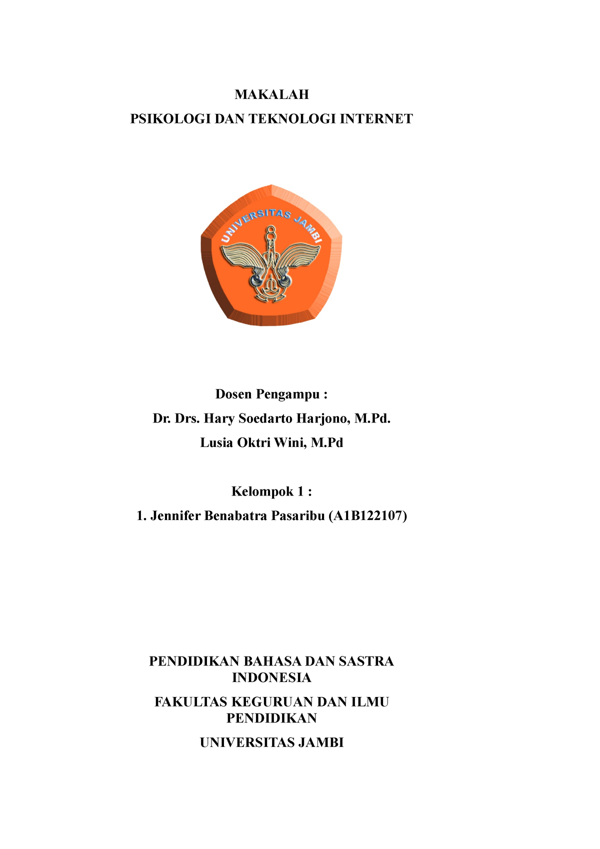 Makalah Peran Motivasi - MAKALAH PSIKOLOGI DAN TEKNOLOGI INTERNET Dosen ...