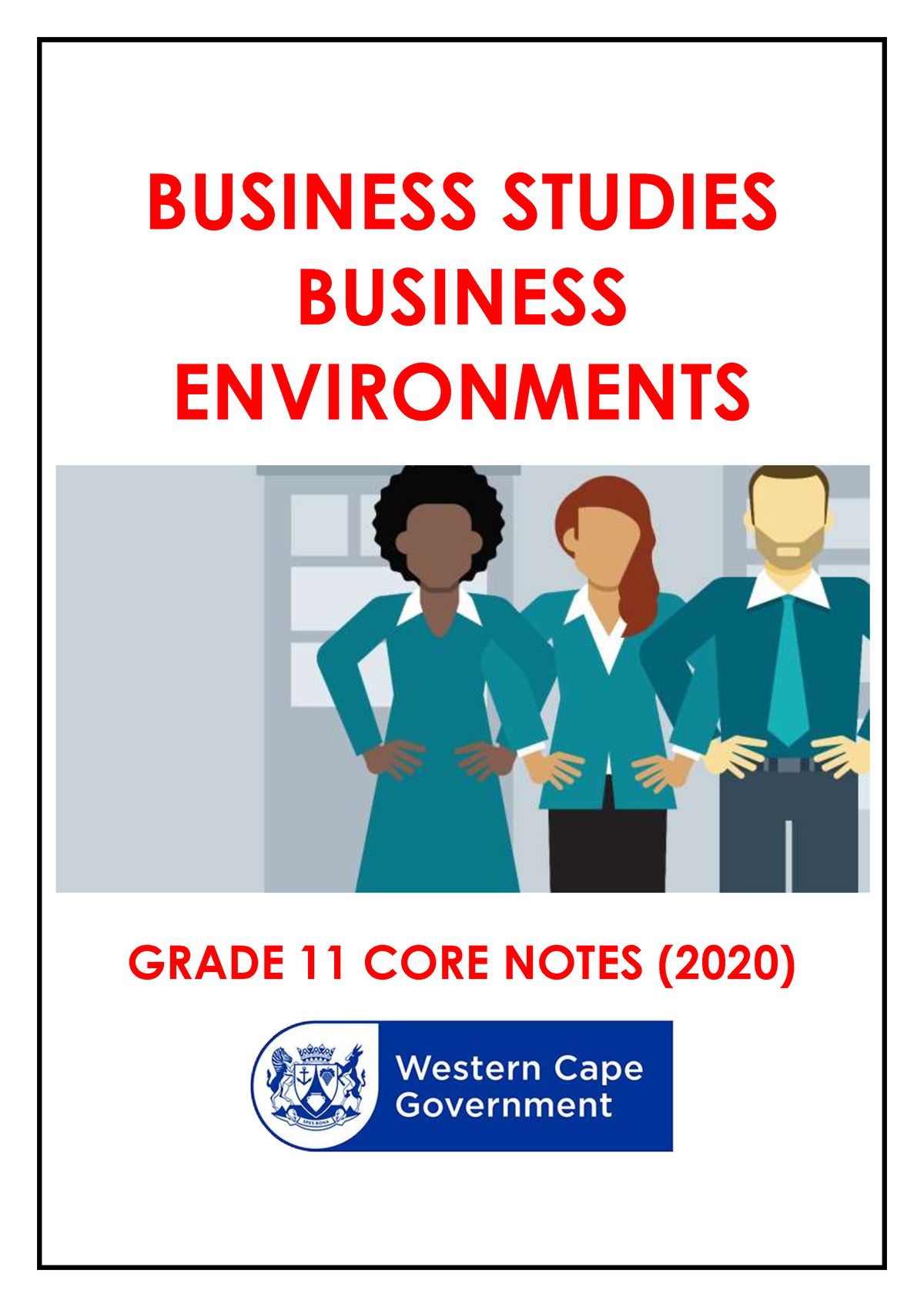 essay on business environment grade 11