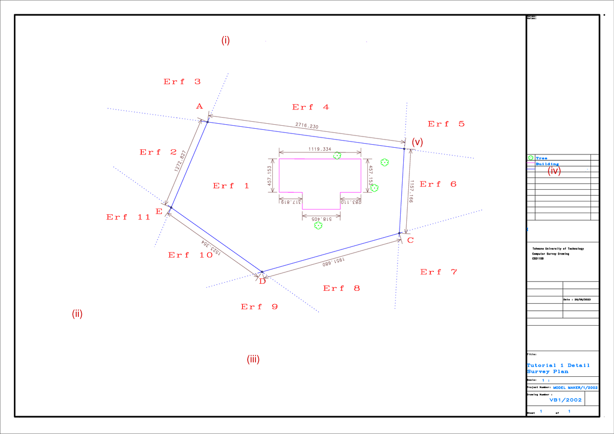 Annexure 2 - mathsa - Notes: (i) Erf 3 Erf 4 A Erf 5 2716 (v) C Tree ...