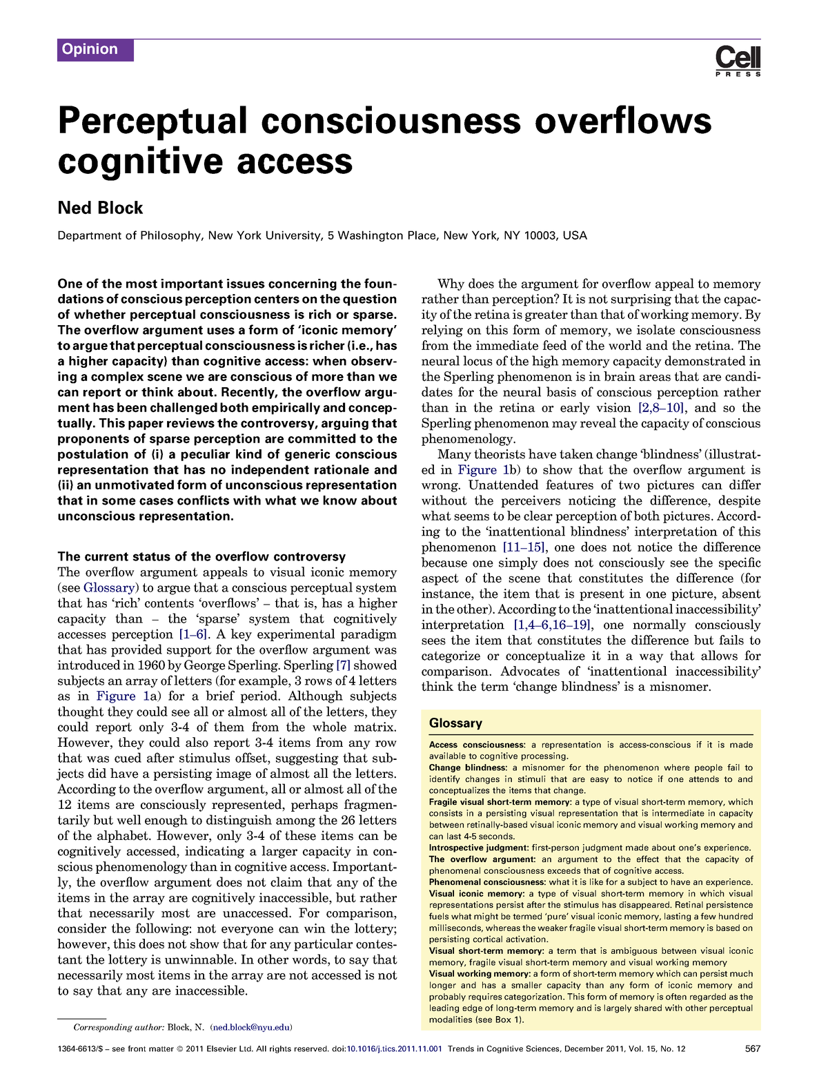 perceptual blocks to problem solving in cognitive psychology