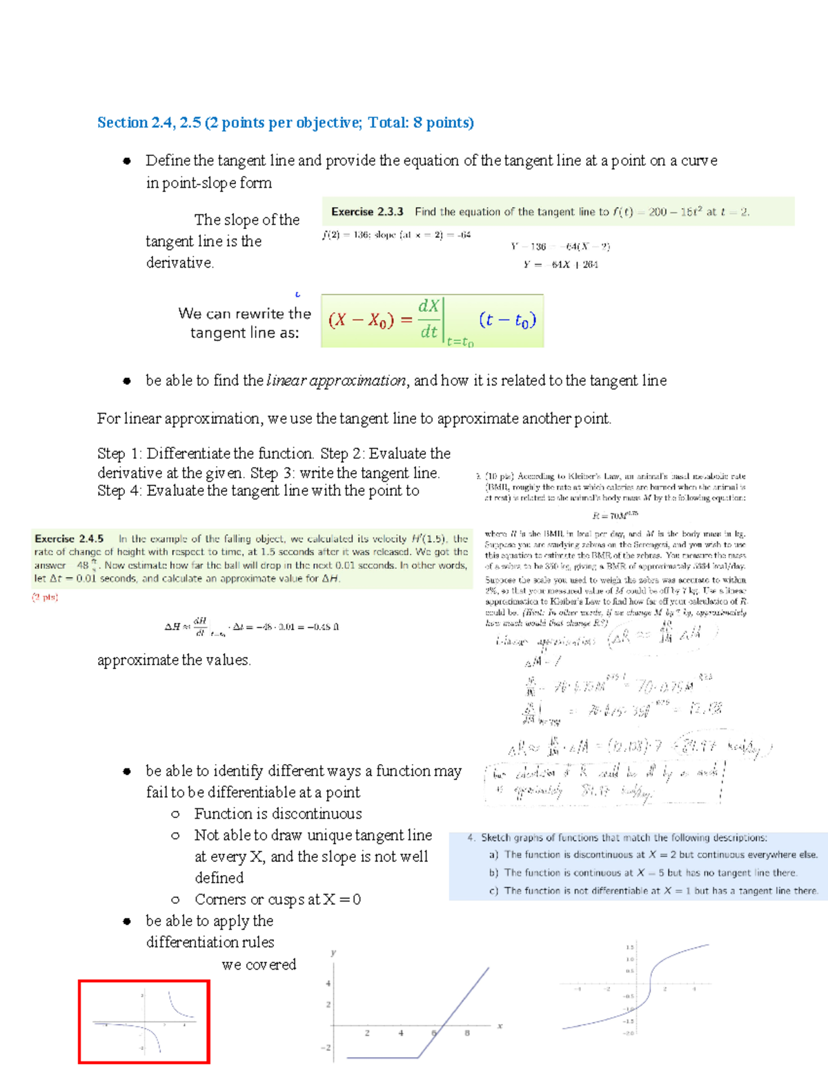 LS30A Final Study Guide - Section 2, 2 (2 Points Per Objective; Total ...