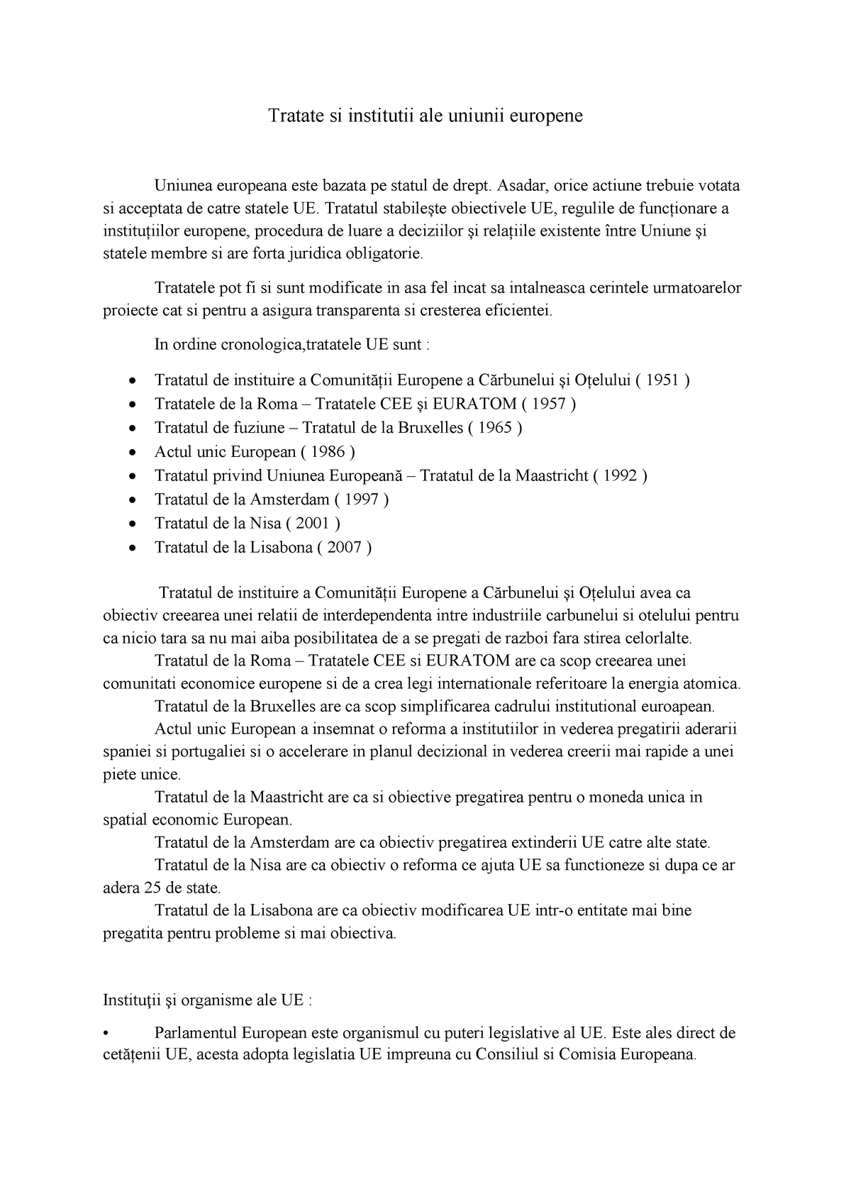 price Banishment recommend Examen 13 Februarie Autumn 2020, întrebări și răspunsuri - Tratate si  institutii ale uniunii - StuDocu