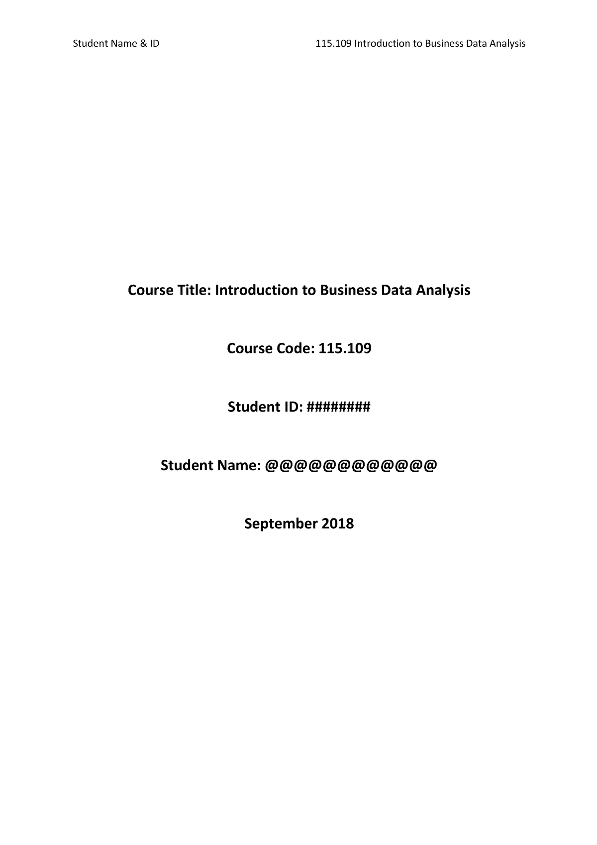 report-example-1-course-title-introduction-to-business-data-analysis