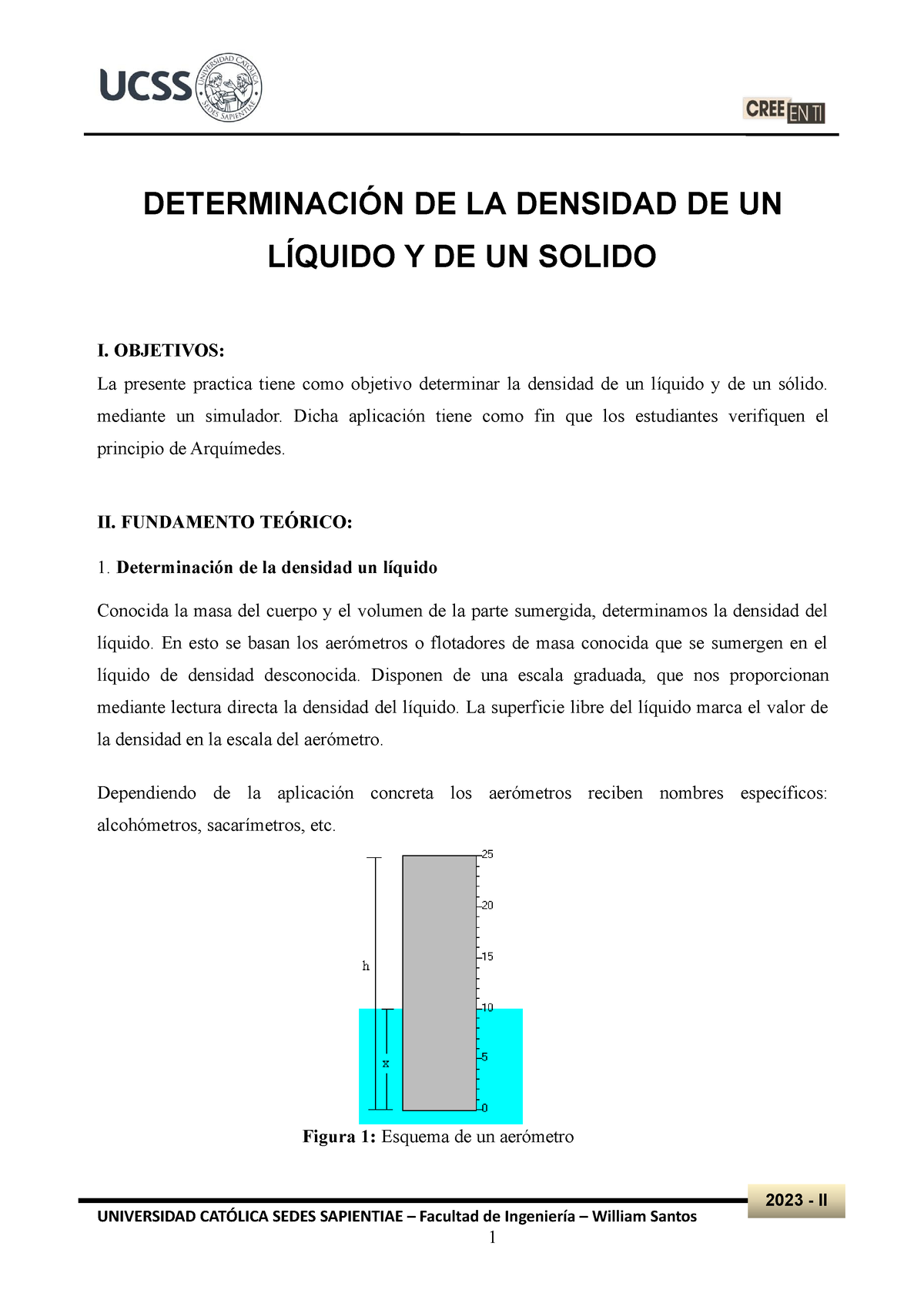 Densidades Ejercicios De Práctica DeterminaciÓn De La Densidad De