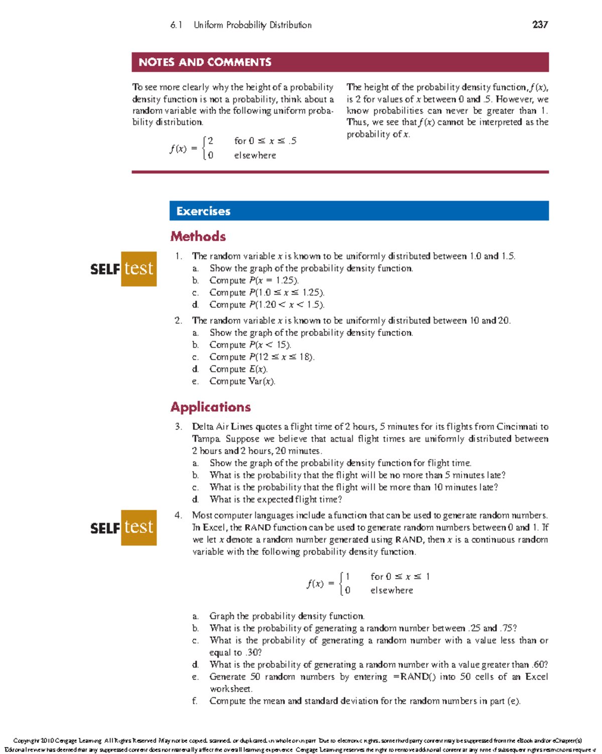 Essentials of Statistics for Business and Economics by D Anderson 4 - 6 ...