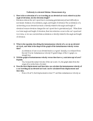 physics experiment uncertainty