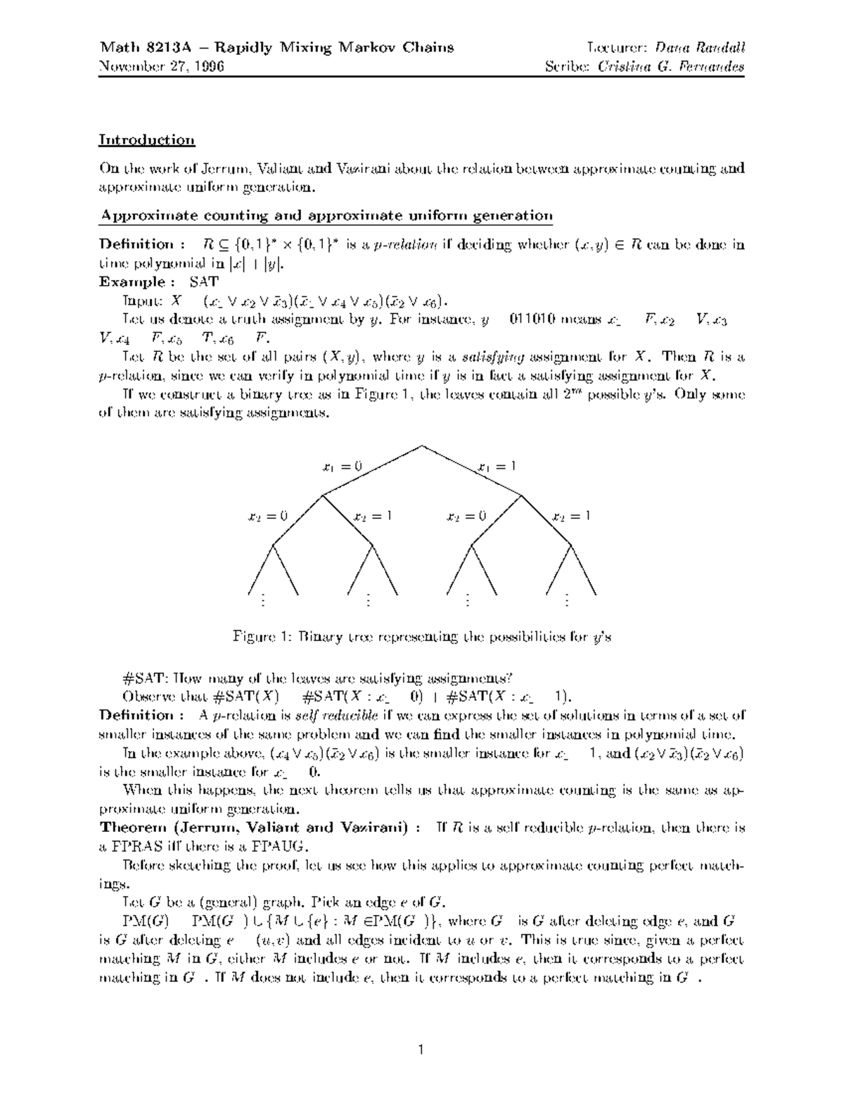 Rapidly mixing markov chains - ☎ ☞☛ ★ ★ ★ - Studocu