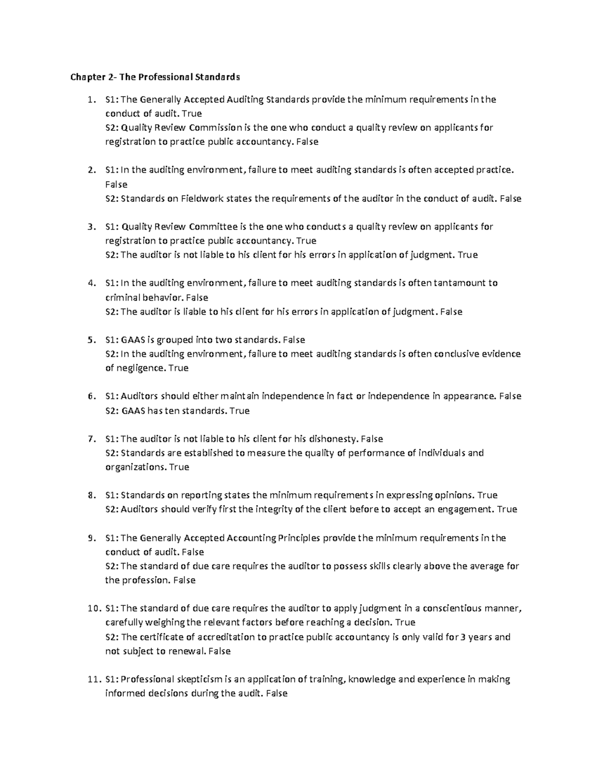 Chapter+2-+THE+ Professional+ Standards - Chapter 2- The Professional ...