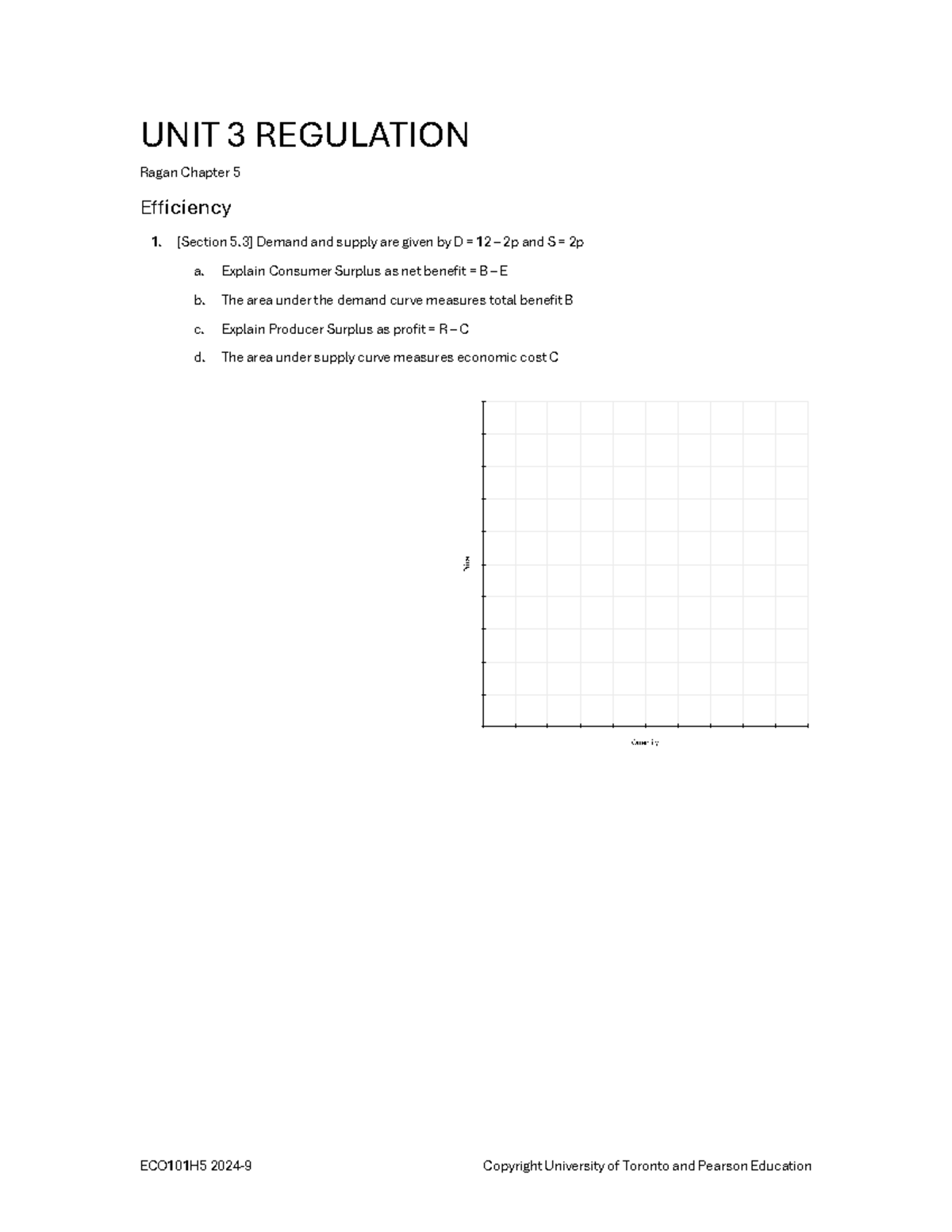 03 Regulated Markets - Textbook - UNIT 3 REGULATION Ragan Chapter 5 ...