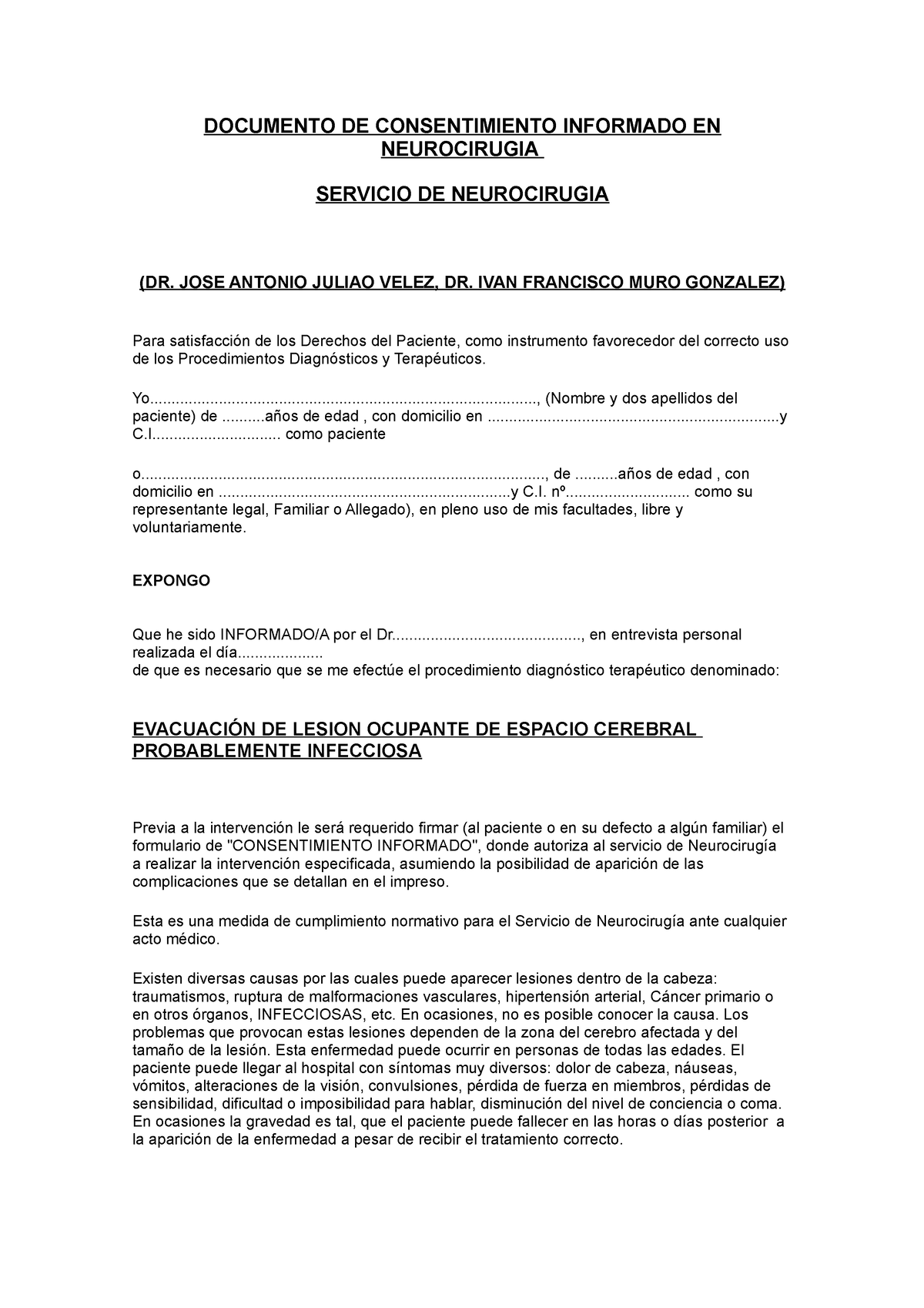 Absceso cerebral - pediatria cirugia pediatrica temas - DOCUMENTO DE ...