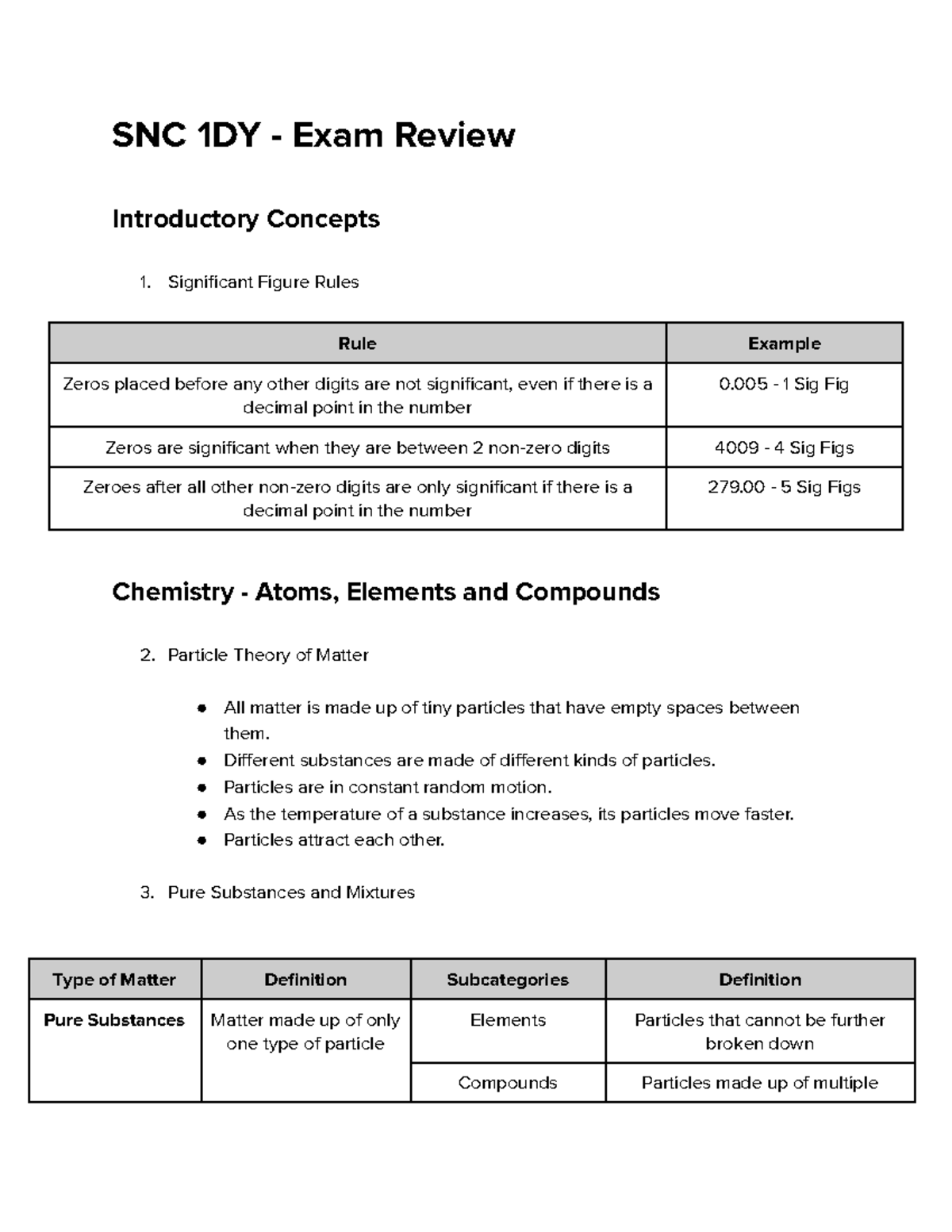 grade 9 science case study questions