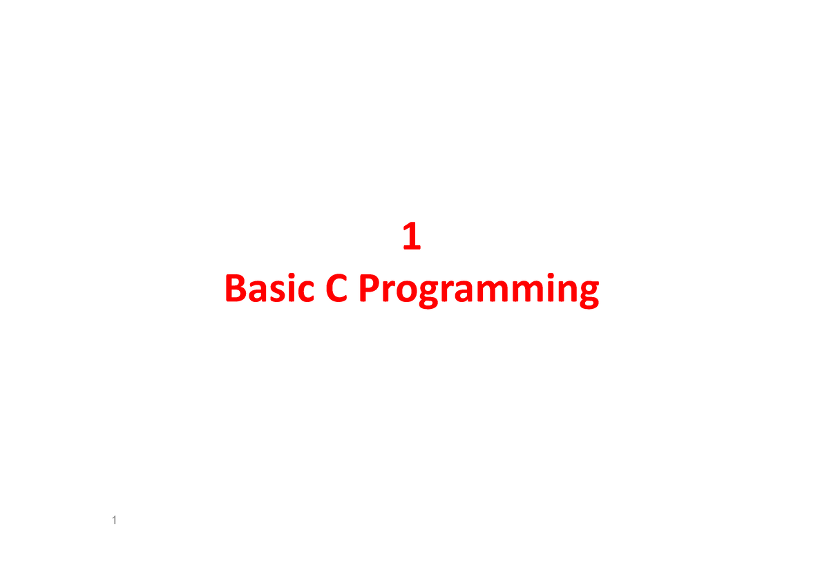 W8 - Basic C Programming 12.53.14 AM - 1 Basic C Programming ï ...