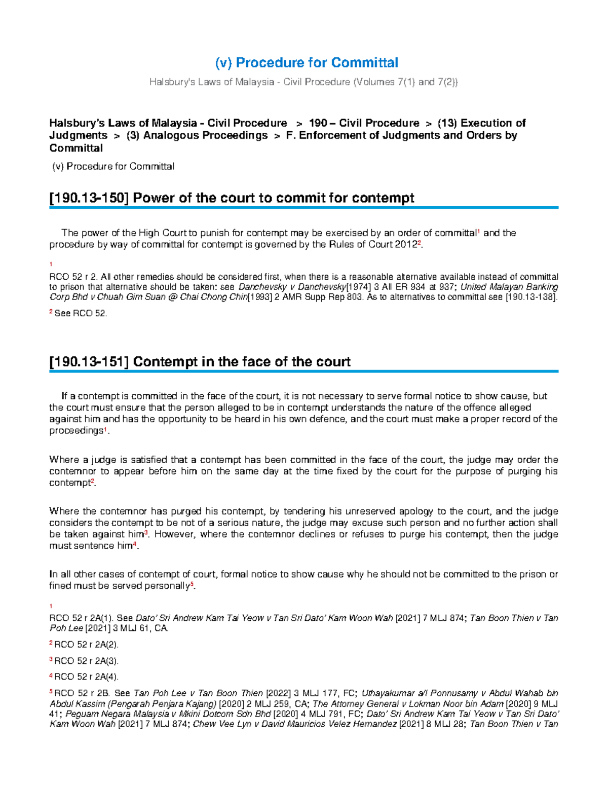 v-procedure-for-committal-halsbury-s-laws-of-malaysia-civil