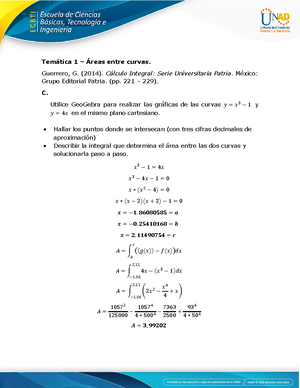 Calculo Integral Paula Torres C Lculo Integral Unidad Uno Tarea