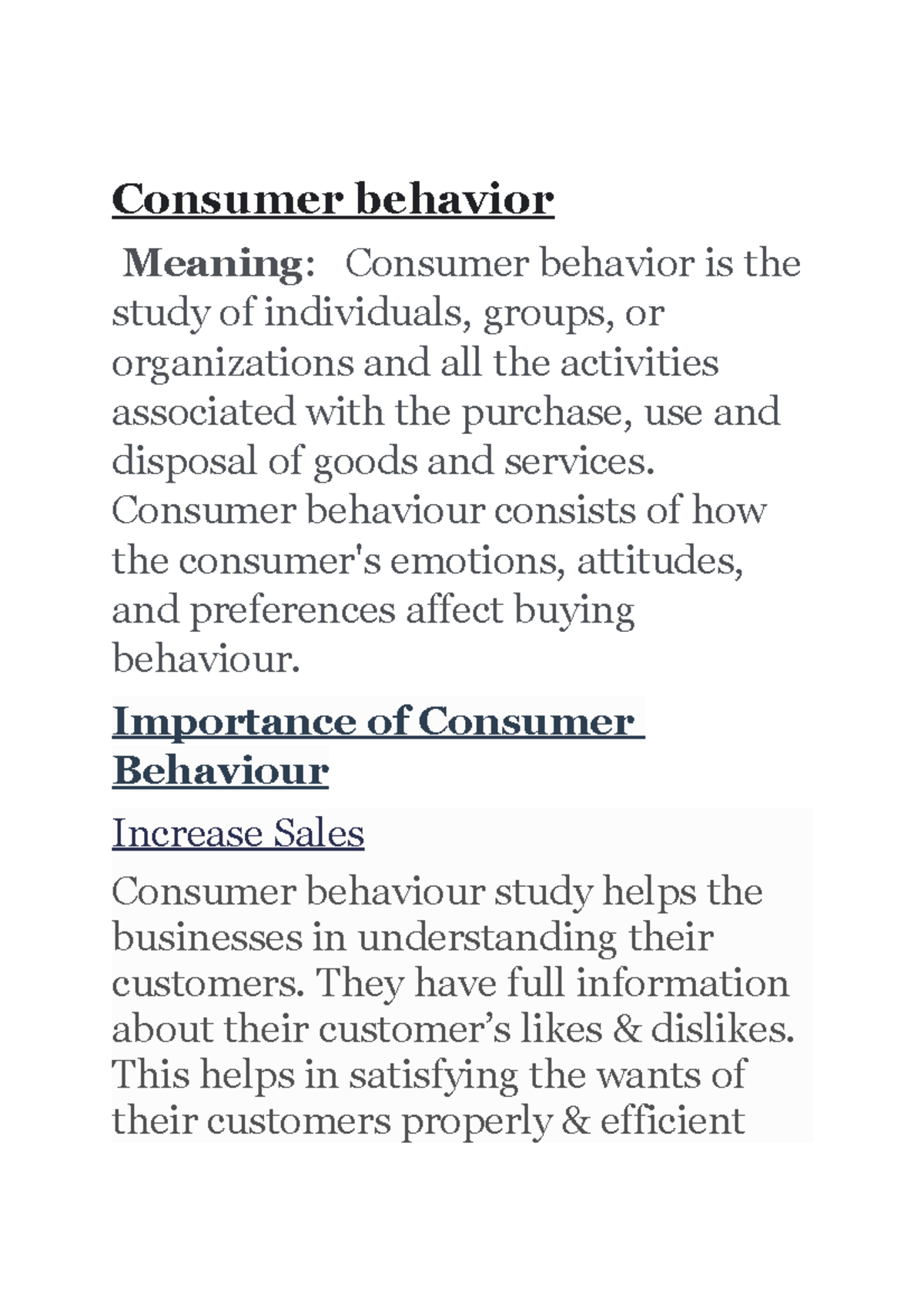 consumer behaviour thesis topics