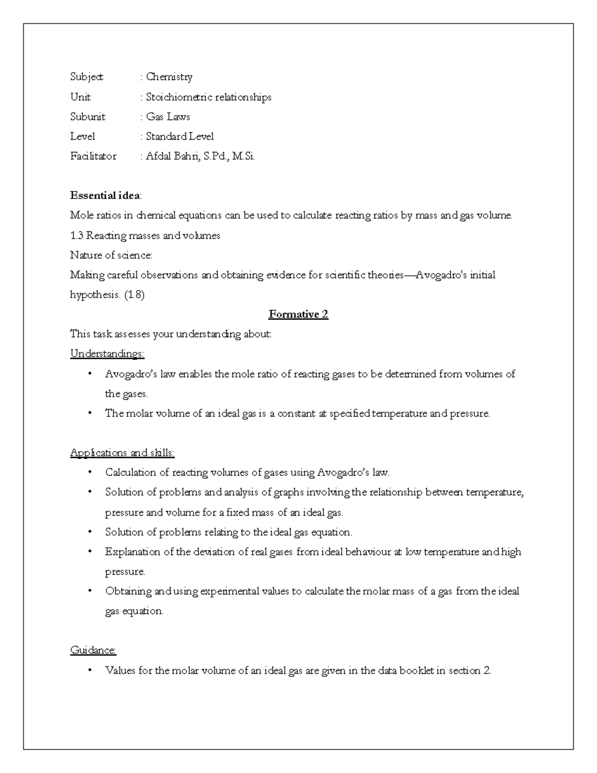 sl-ib-formative-gas-laws-and-ideal-gas-equation-subject-chemistry