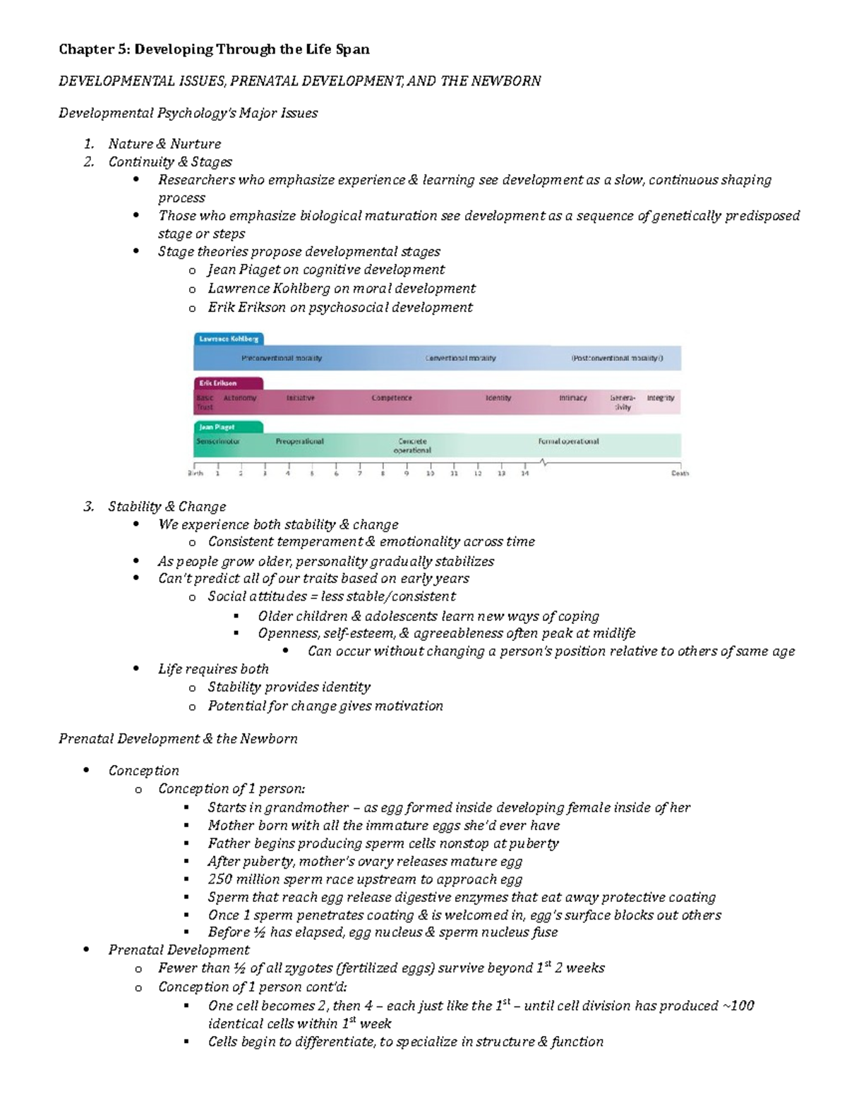 biological maturation piaget
