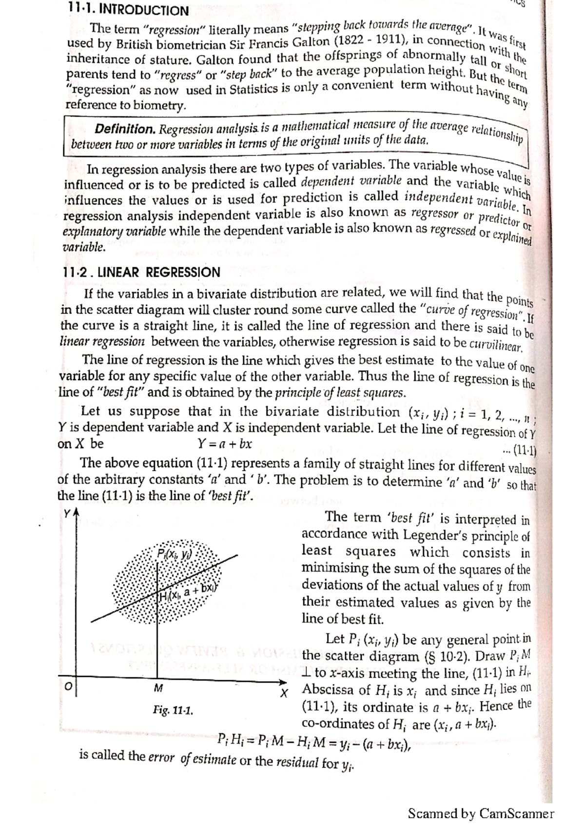Regression notes - No description - Probability and Statistical Methods ...