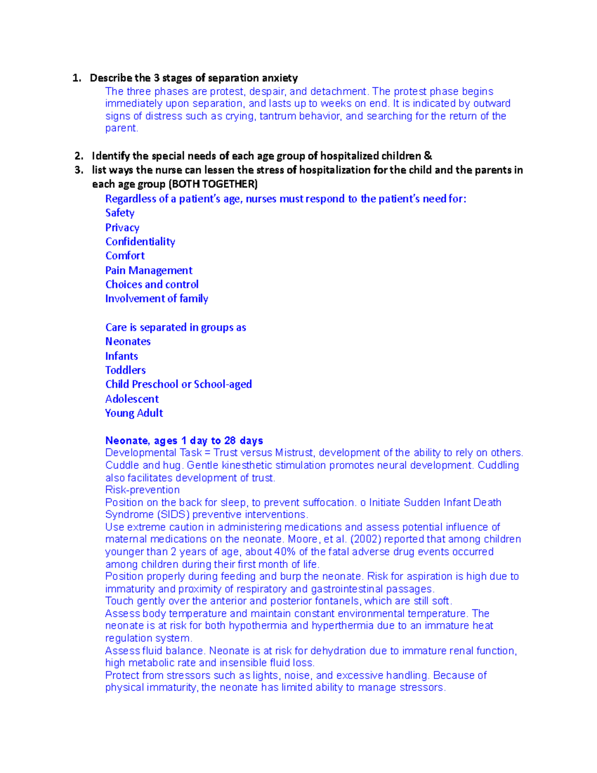 mental-health-study-guide-1-describe-the-3-stages-of-separation