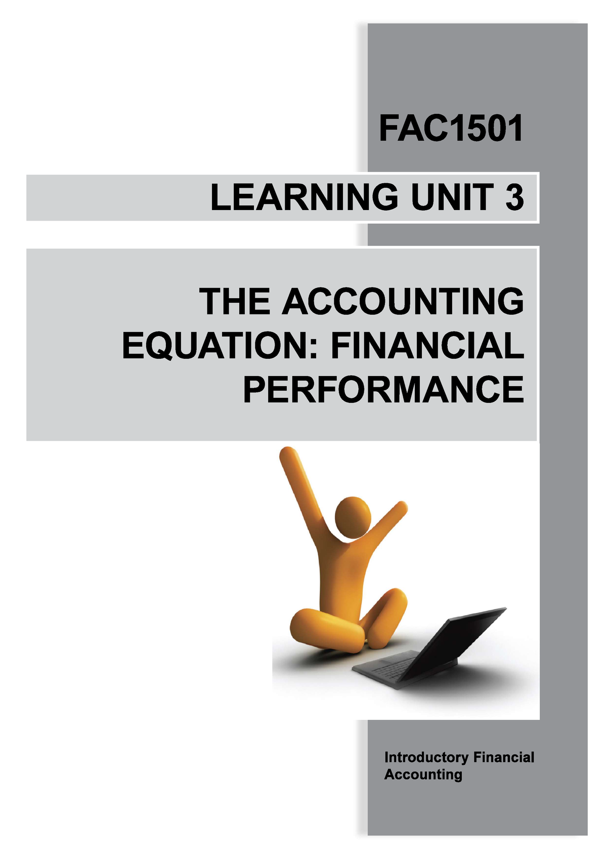 Learning Unit Introductory Financial Accounting FAC Unisa Studocu