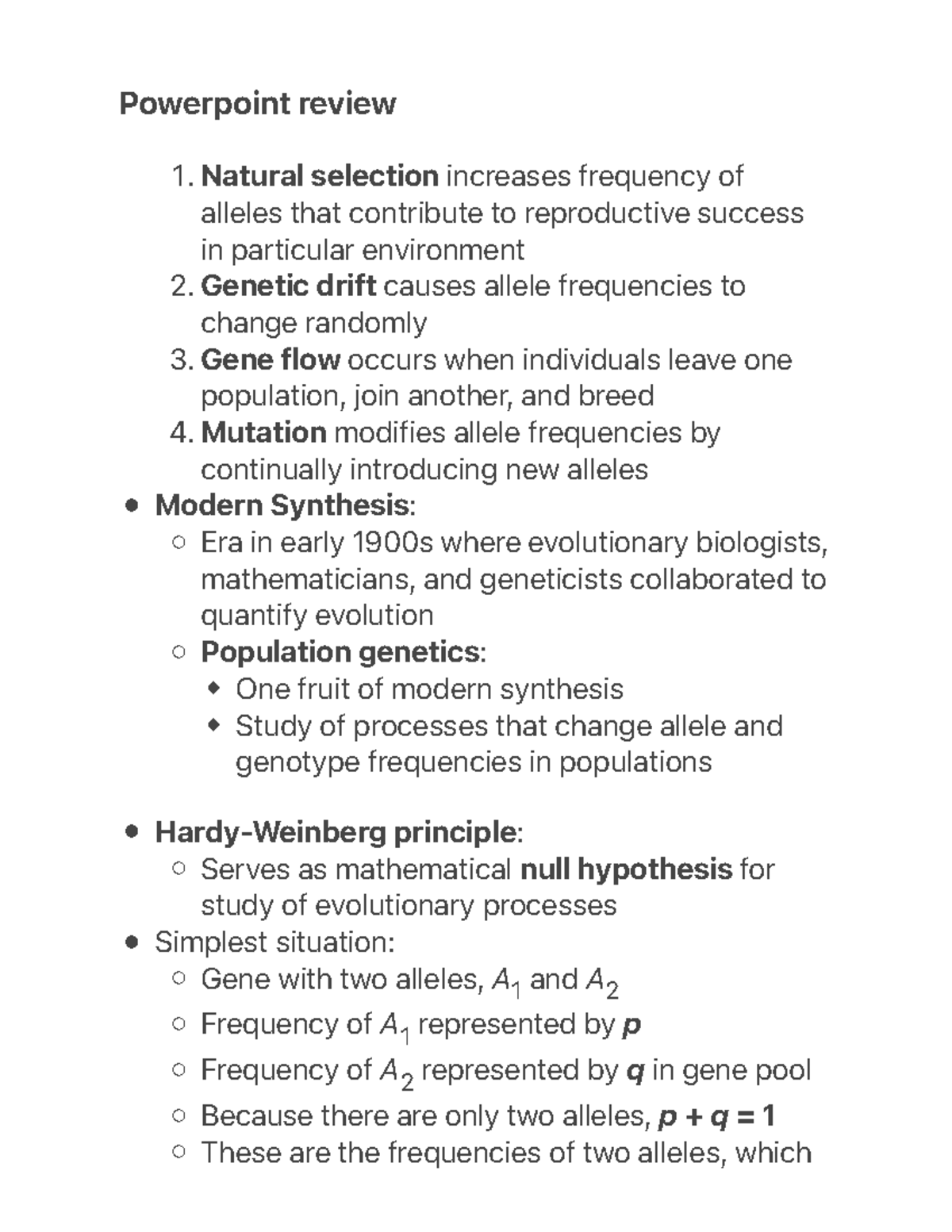 Chapter 23-Powerpoint review - 1. 2. 3. 4. ï ï ï ç ç ï ï ï ï ï ï ï ï ...